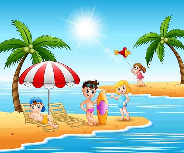 10 Lines on Summer Vacation for Students and Children in English