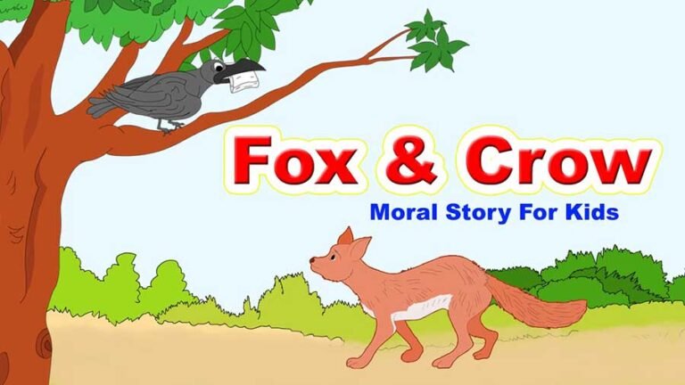 The Fox and The Crow Story In Hindi | चालाक लोमड़ी और कौवा कि कहानी