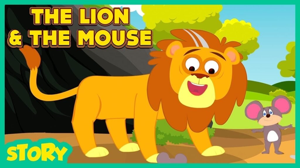 The Lion And The Mouse – 10 Lines Short Story For Children In Hindi