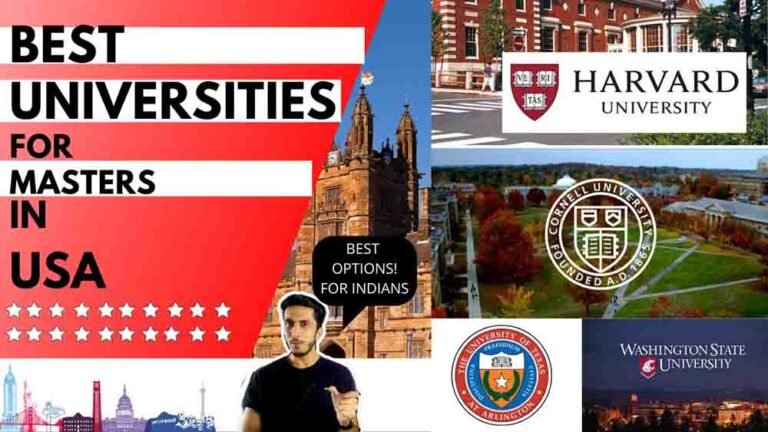 Best Universities in the USA for Masters
