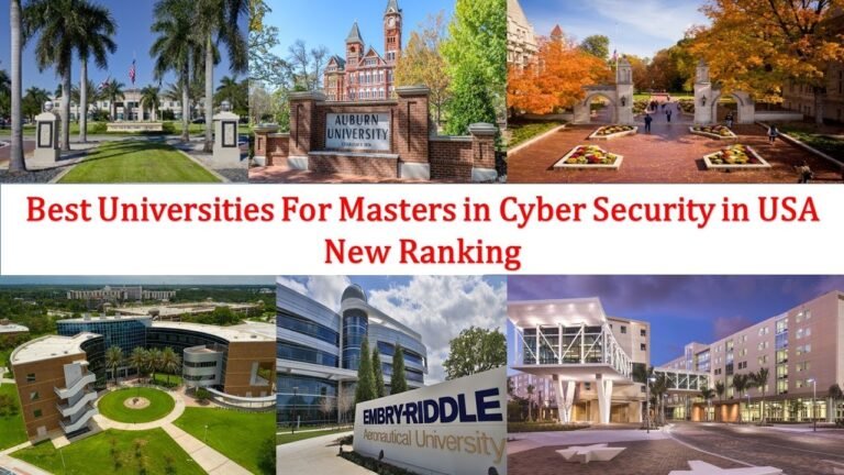 Best Universities in the USA for Cyber Security